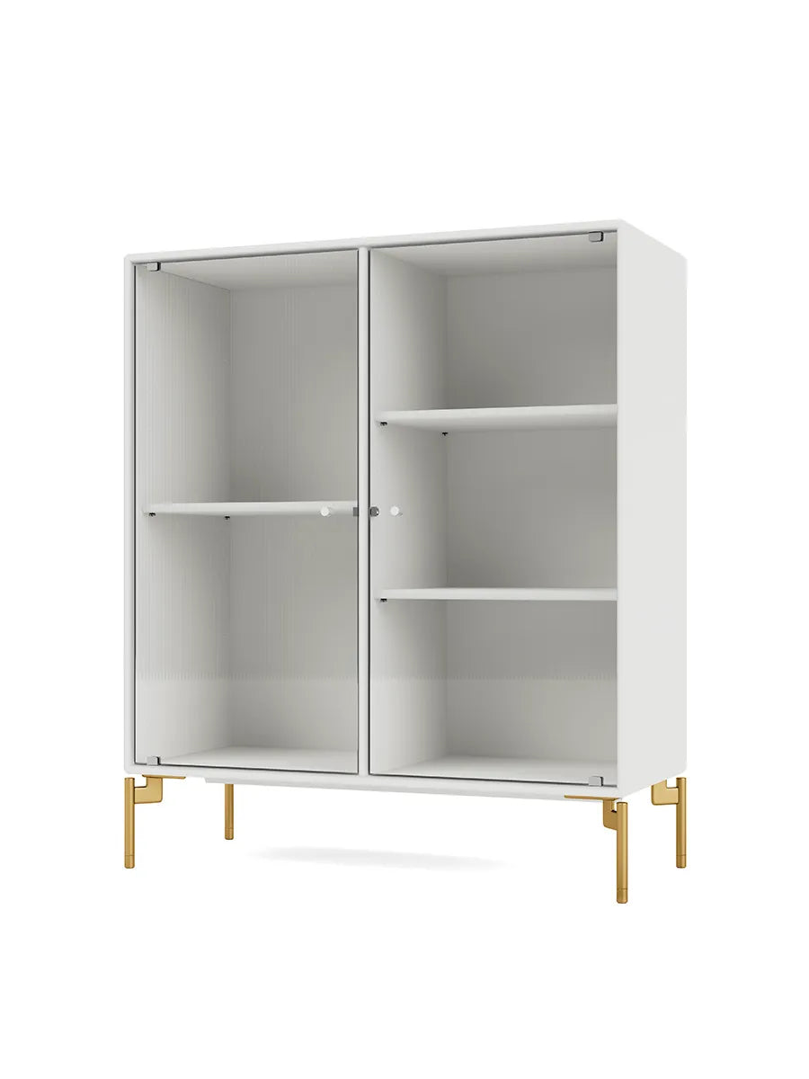 Ripple II Vitrineskab, inkl. ben fra Montana