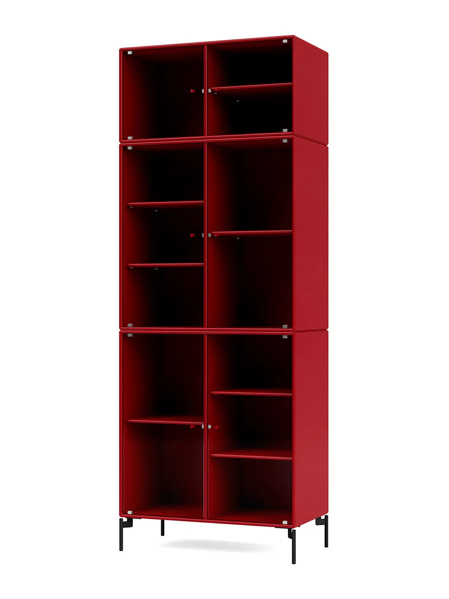 Ripple IV Vitrineskab, inkl. ben fra Montana