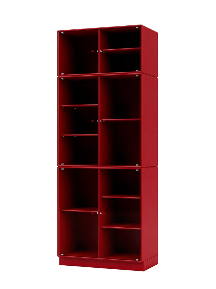 Ripple IV Vitrineskab, inkl. sokkel fra Montana