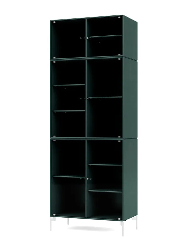 Ripple IV Vitrineskab, inkl. ben fra Montana