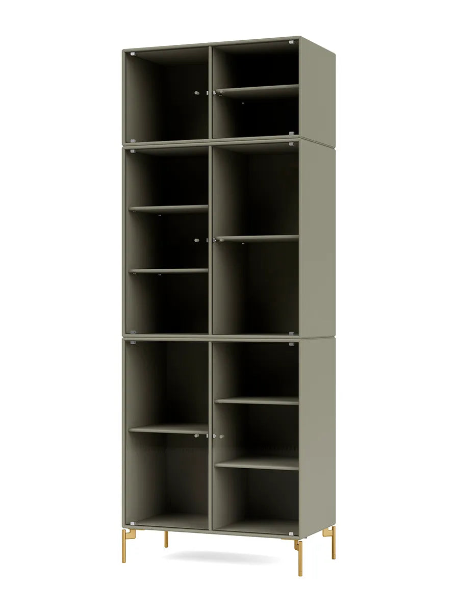 Ripple IV Vitrineskab, inkl. ben fra Montana