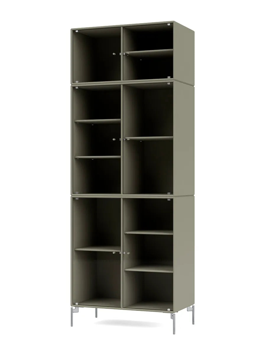 Ripple IV Vitrineskab, inkl. ben fra Montana