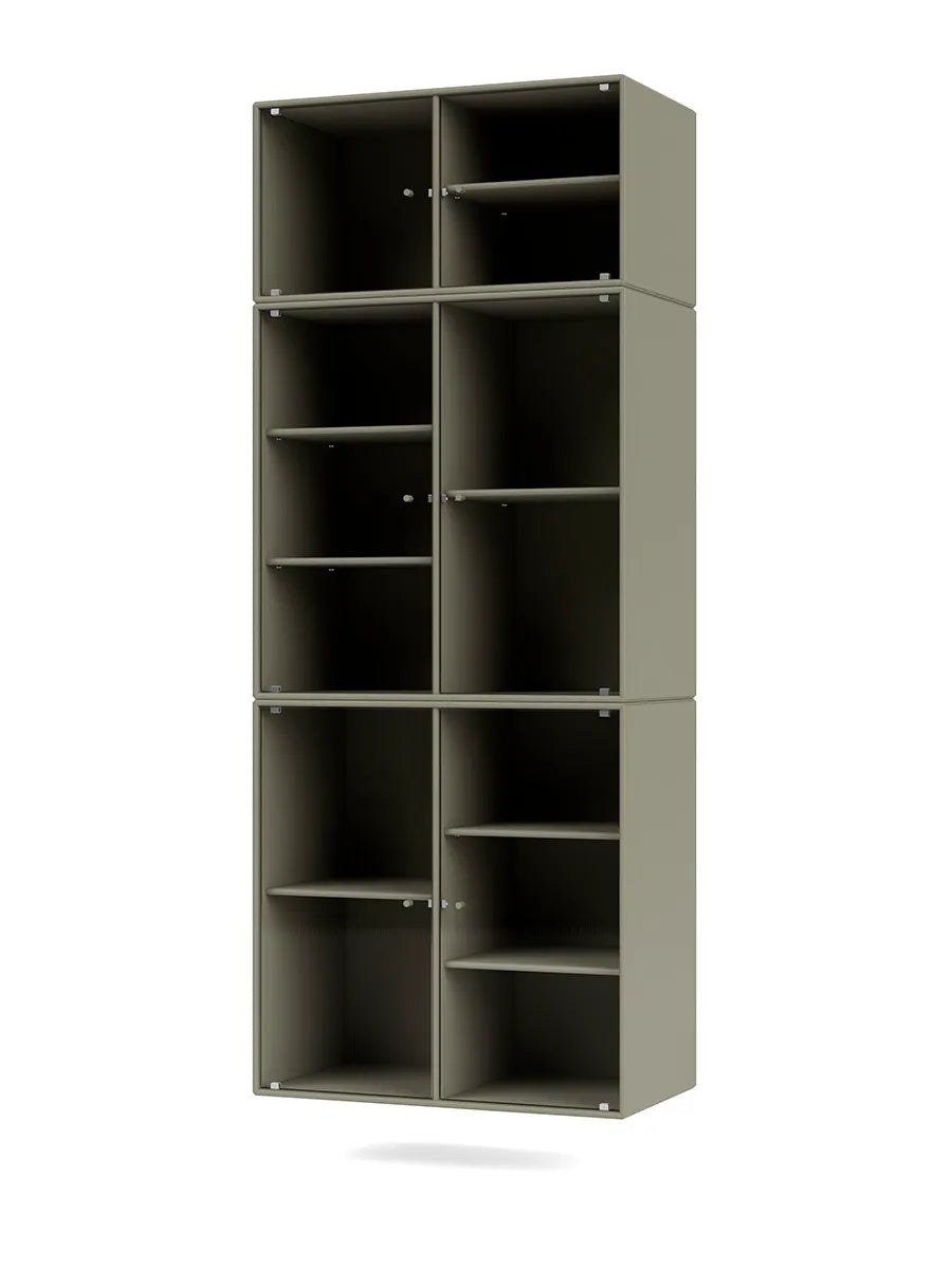 Ripple IV Vitrineskab, inkl. ophæng fra Montana