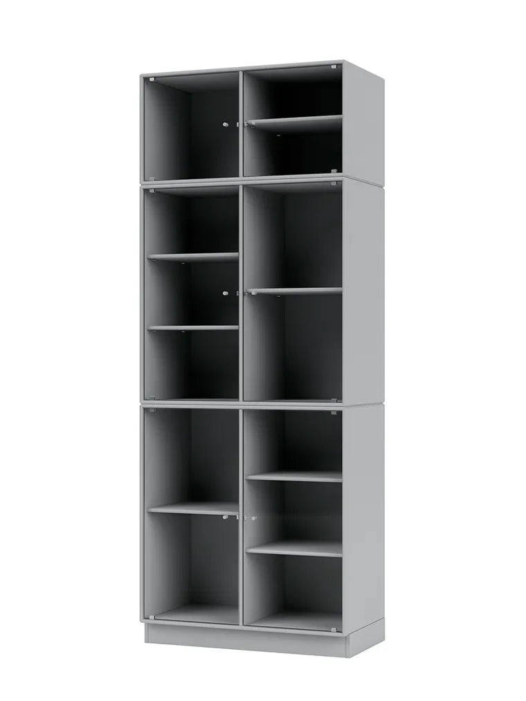 Ripple IV Vitrineskab, inkl. sokkel fra Montana