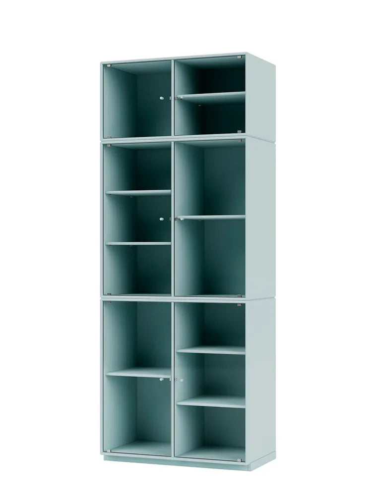 Ripple IV Vitrineskab, inkl. sokkel fra Montana