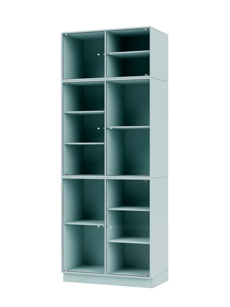 Ripple IV Vitrineskab, inkl. sokkel fra Montana