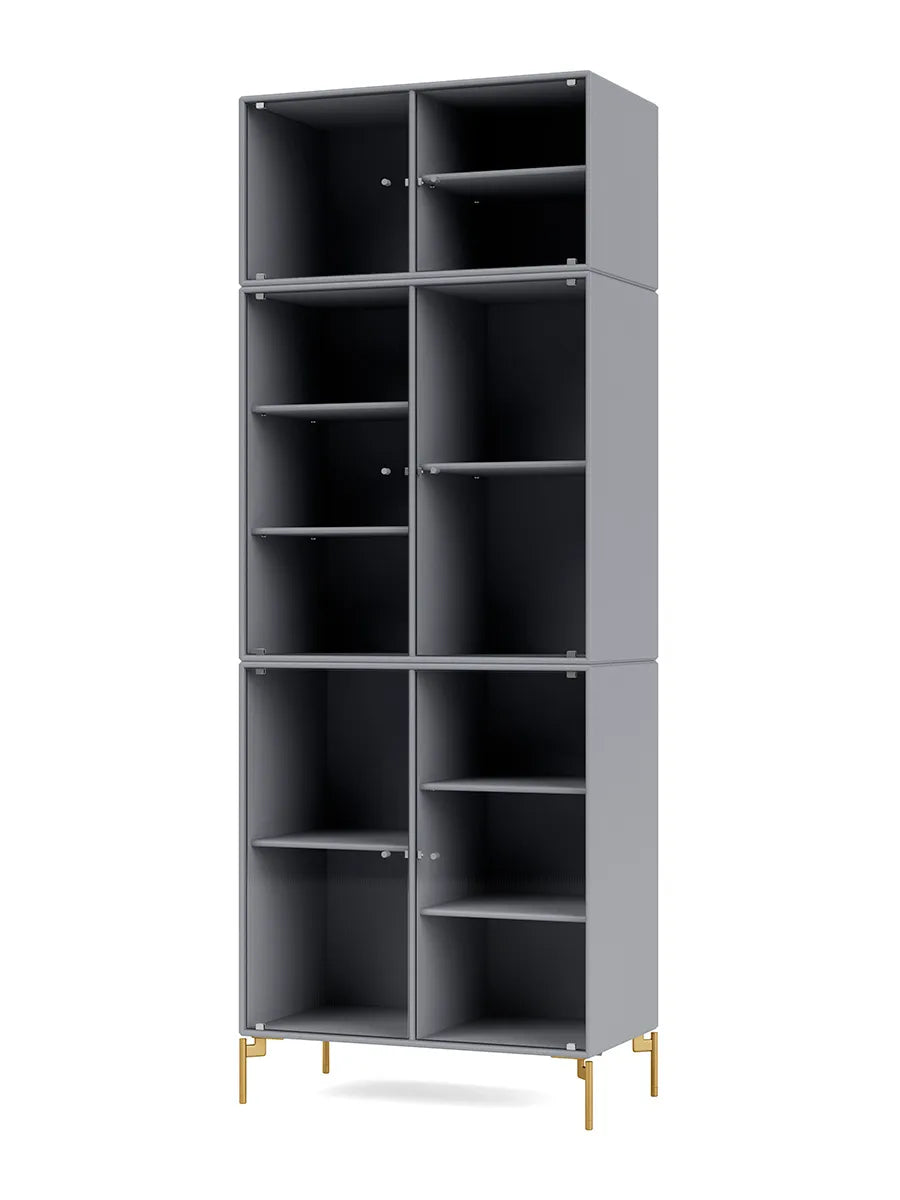 Ripple IV Vitrineskab, inkl. ben fra Montana