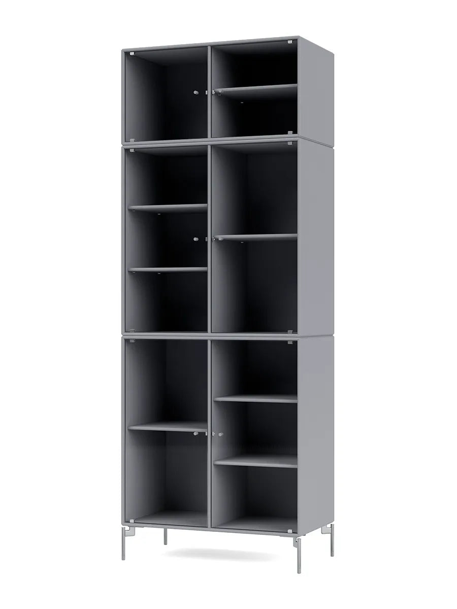 Ripple IV Vitrineskab, inkl. ben fra Montana