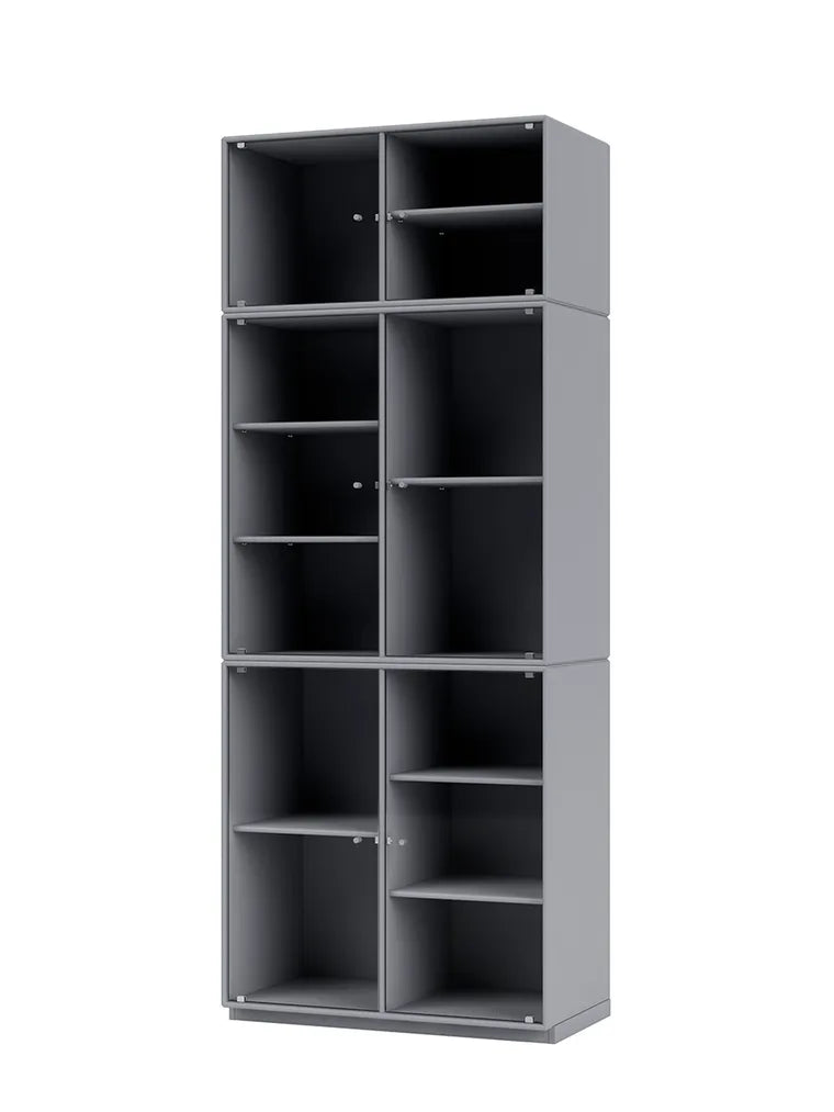 Ripple IV Vitrineskab, inkl. sokkel fra Montana