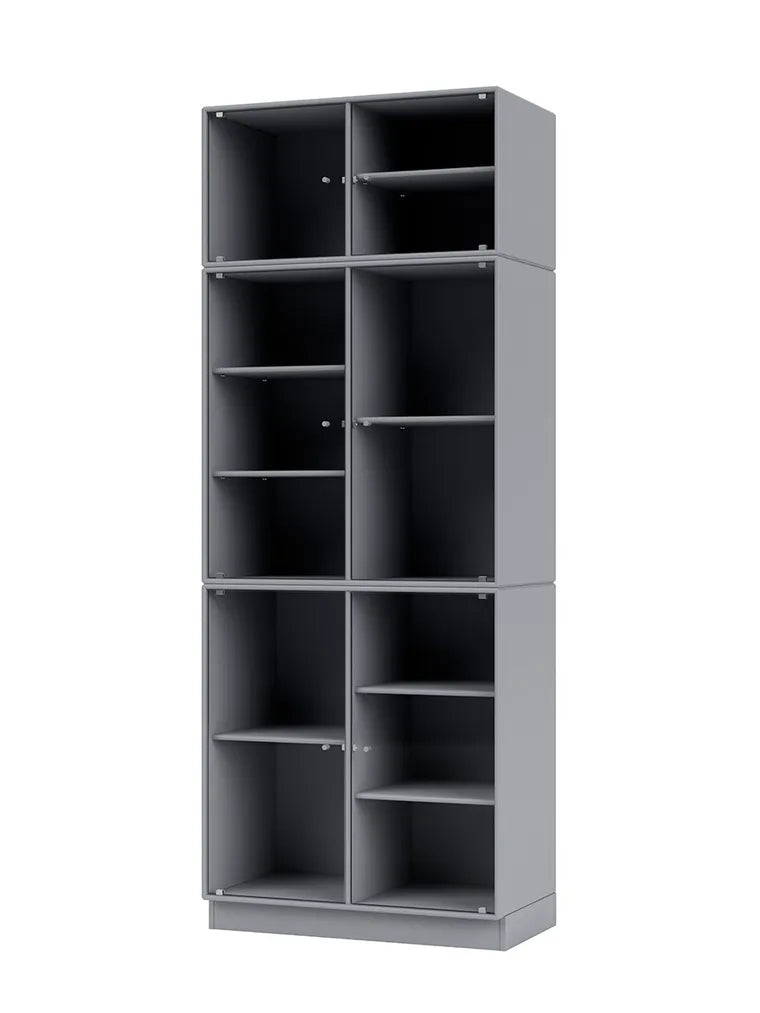 Ripple IV Vitrineskab, inkl. sokkel fra Montana