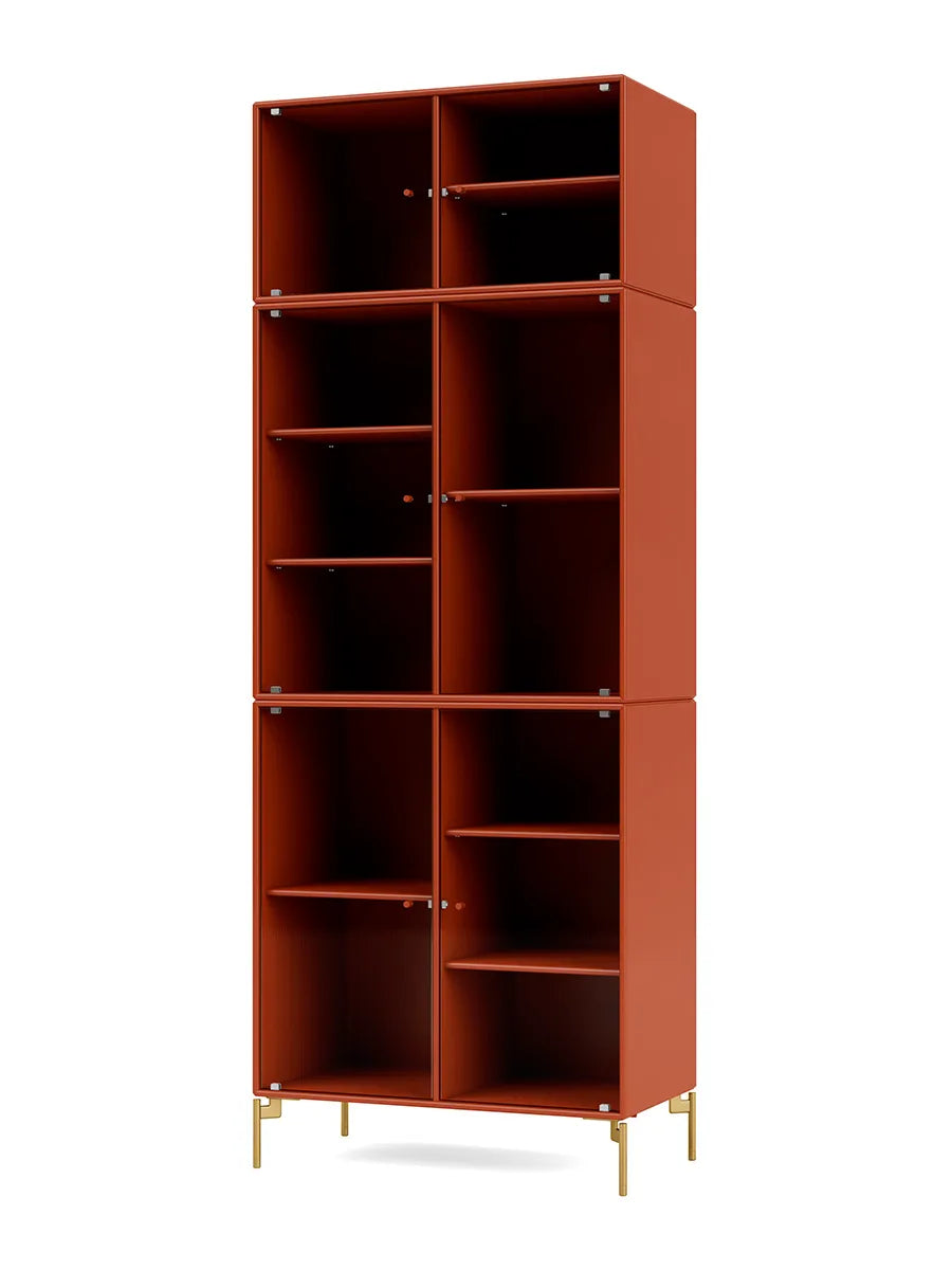 Ripple IV Vitrineskab, inkl. ben fra Montana