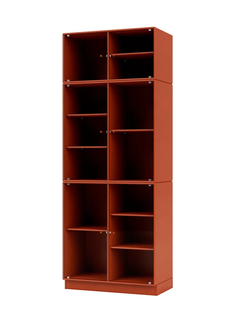 Ripple IV Vitrineskab, inkl. sokkel fra Montana