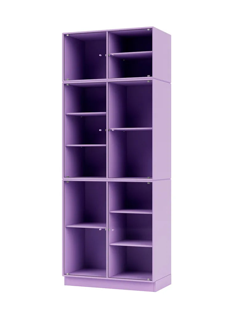 Ripple IV Vitrineskab, inkl. sokkel fra Montana