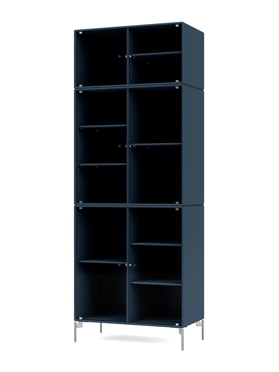 Ripple IV Vitrineskab, inkl. ben fra Montana