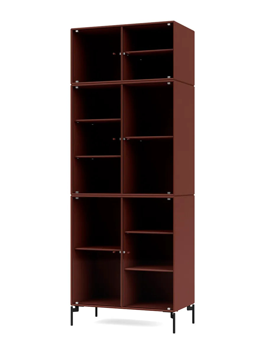 Ripple IV Vitrineskab, inkl. ben fra Montana