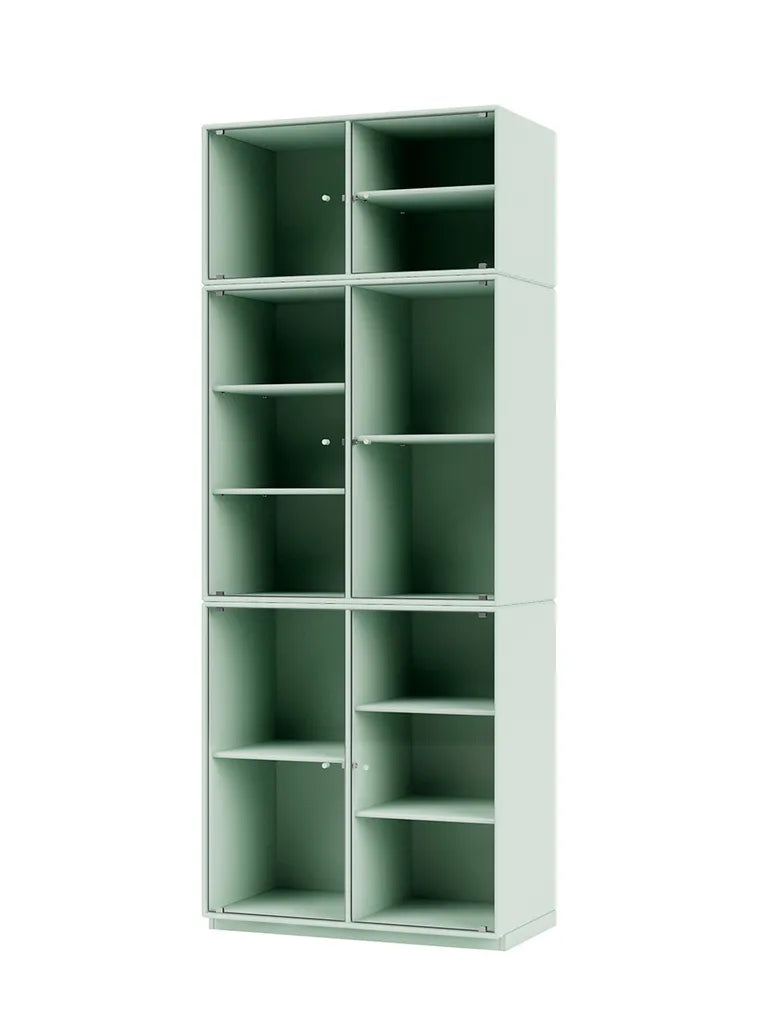 Ripple IV Vitrineskab, inkl. sokkel fra Montana