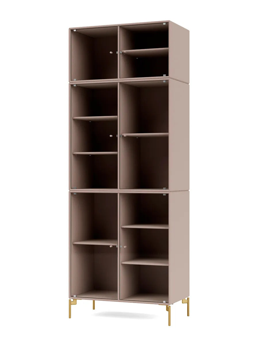 Ripple IV Vitrineskab, inkl. ben fra Montana