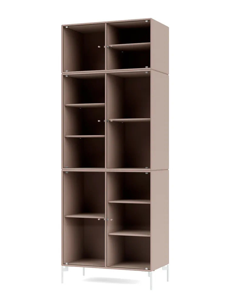 Ripple IV Vitrineskab, inkl. ben fra Montana