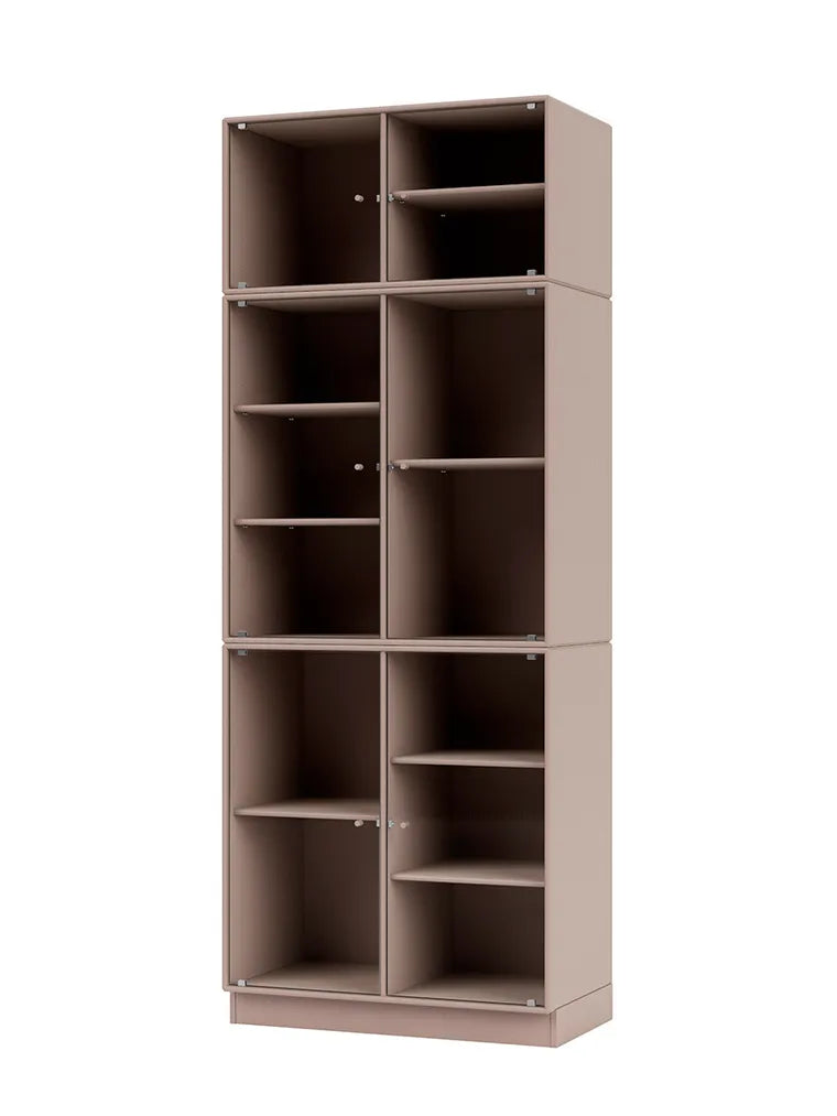 Ripple IV Vitrineskab, inkl. sokkel fra Montana