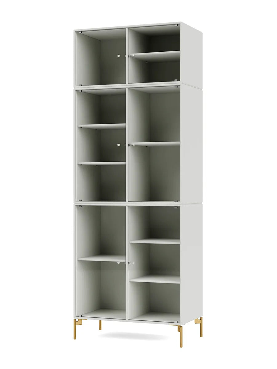 Ripple IV Vitrineskab, inkl. ben fra Montana