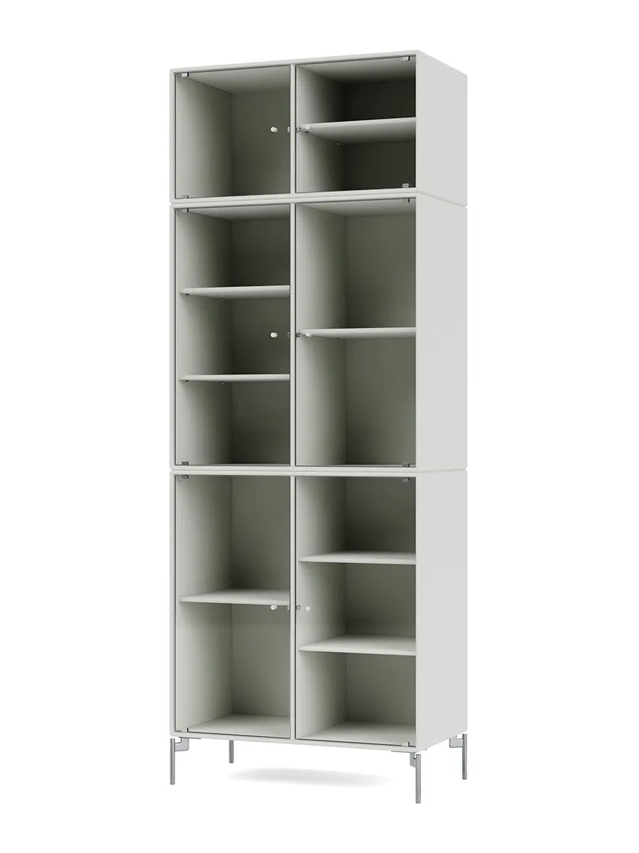 Ripple IV Vitrineskab, inkl. ben fra Montana