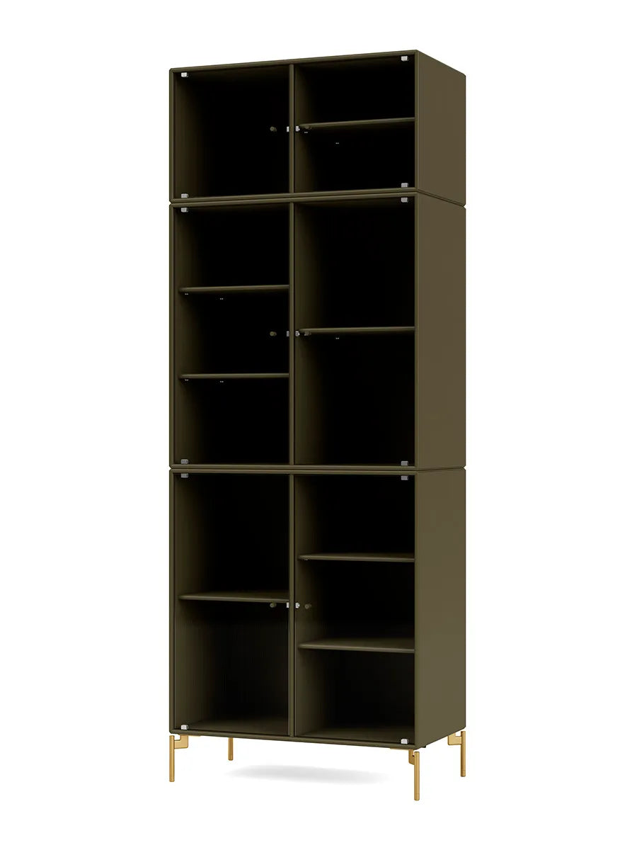 Ripple IV Vitrineskab, inkl. ben fra Montana