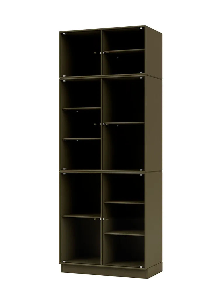 Ripple IV Vitrineskab, inkl. sokkel fra Montana