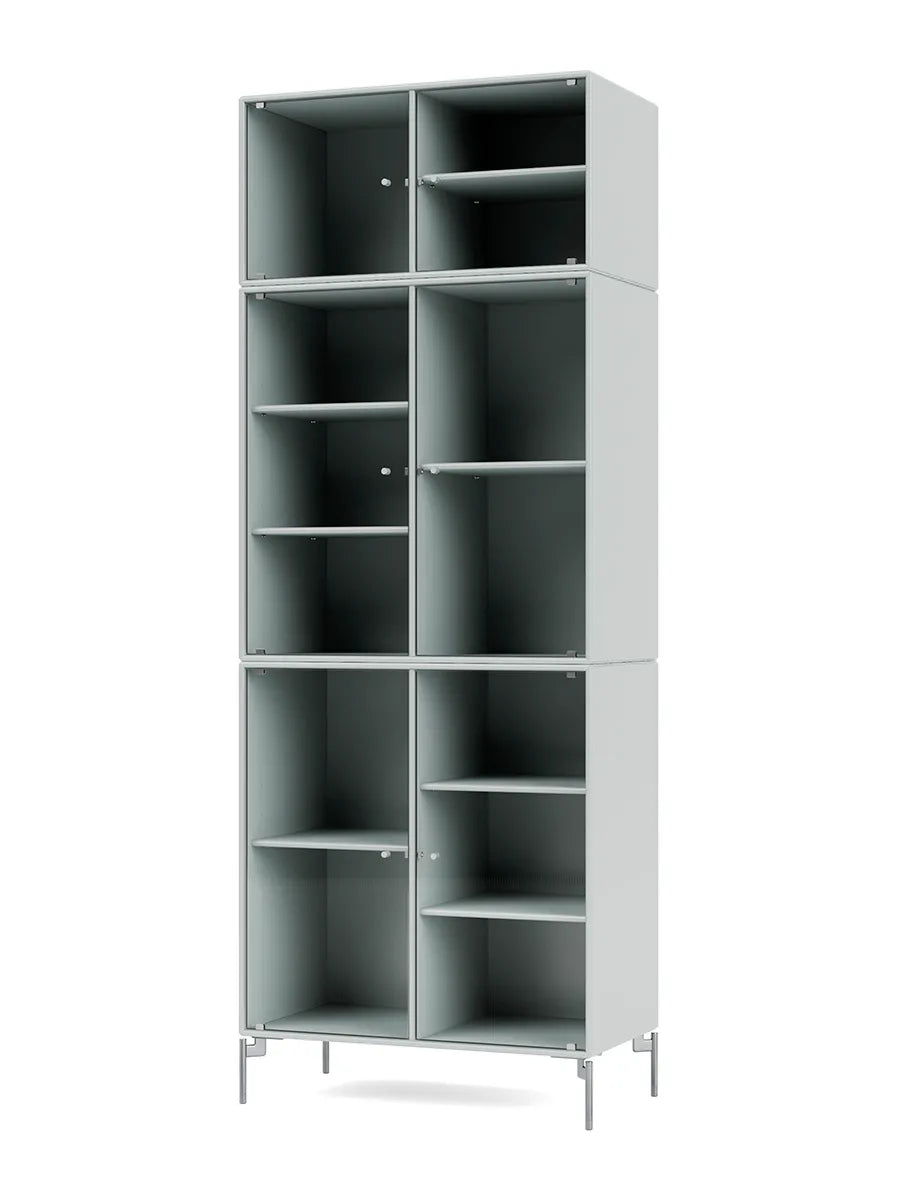 Ripple IV Vitrineskab, inkl. ben fra Montana