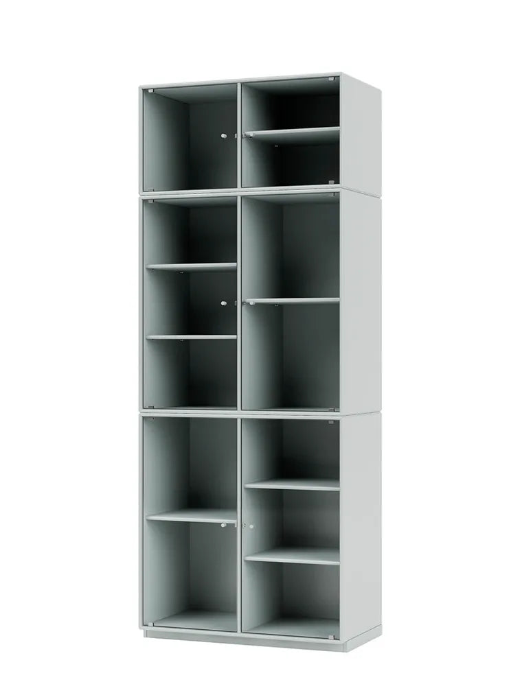 Ripple IV Vitrineskab, inkl. sokkel fra Montana