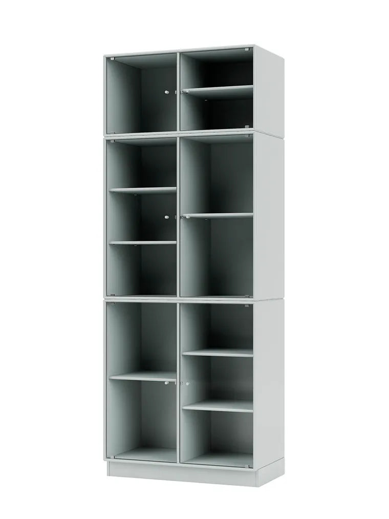 Ripple IV Vitrineskab, inkl. sokkel fra Montana