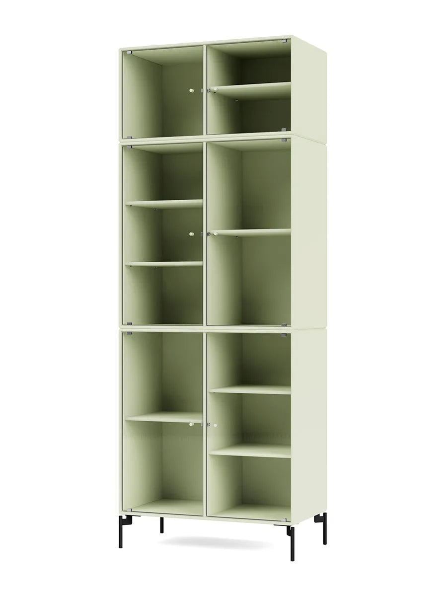 Ripple IV Vitrineskab, inkl. ben fra Montana