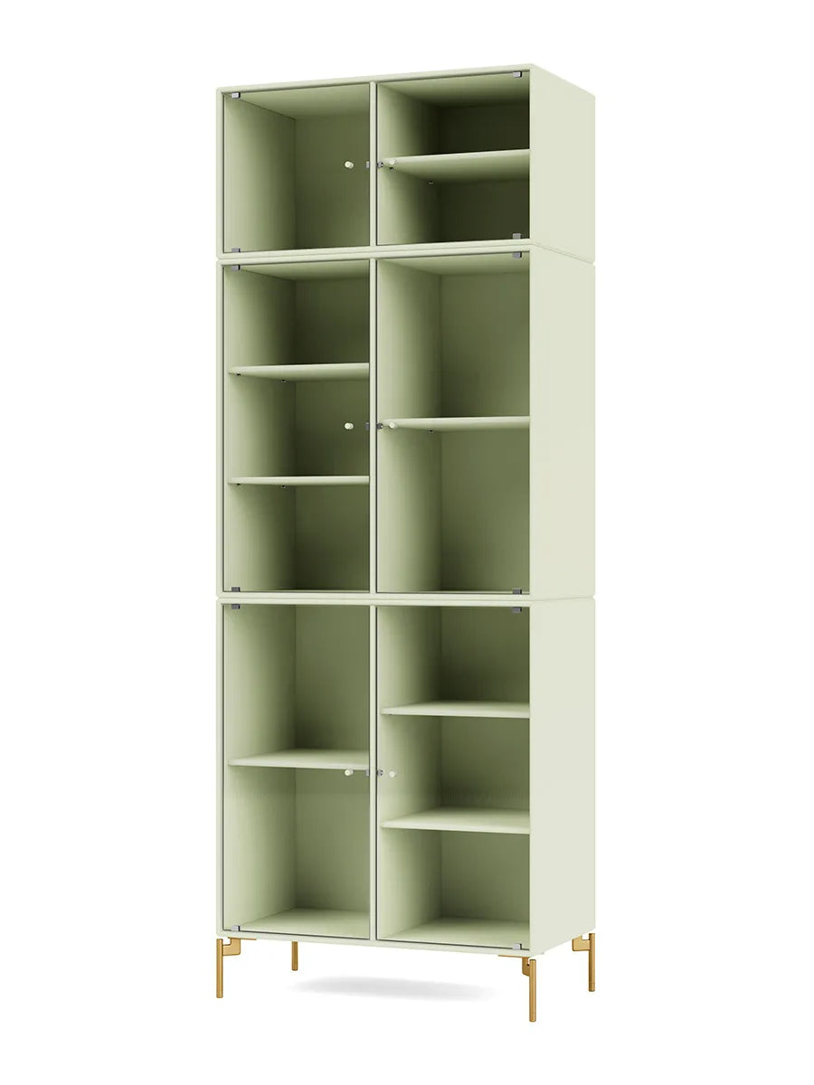 Ripple IV Vitrineskab, inkl. ben fra Montana