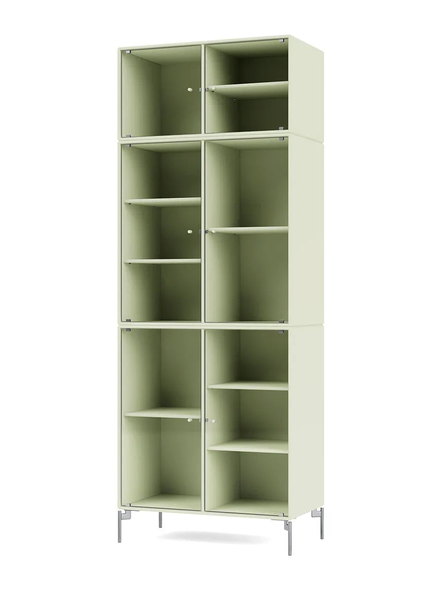 Ripple IV Vitrineskab, inkl. ben fra Montana