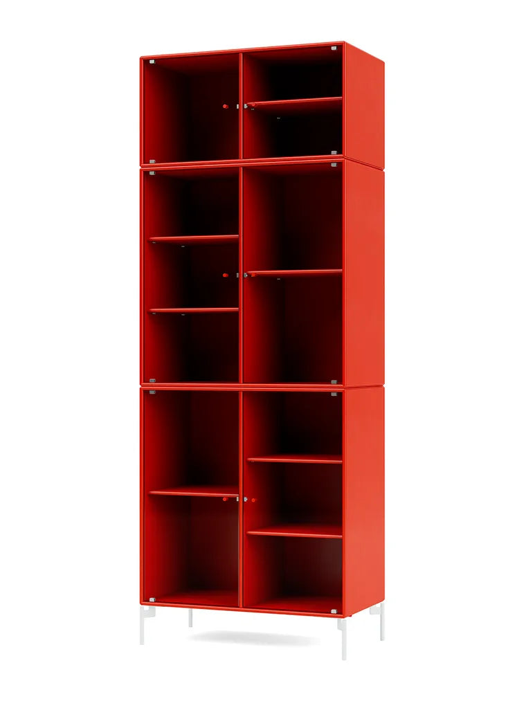 Ripple IV Vitrineskab, inkl. ben fra Montana