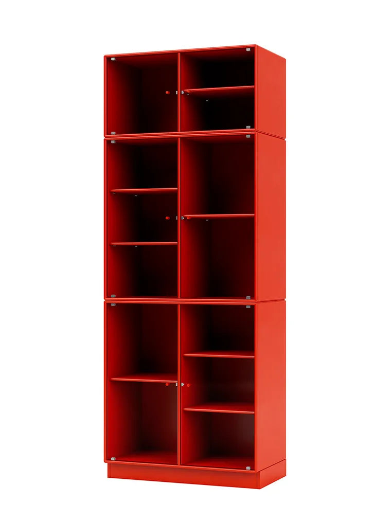 Ripple IV Vitrineskab, inkl. sokkel fra Montana