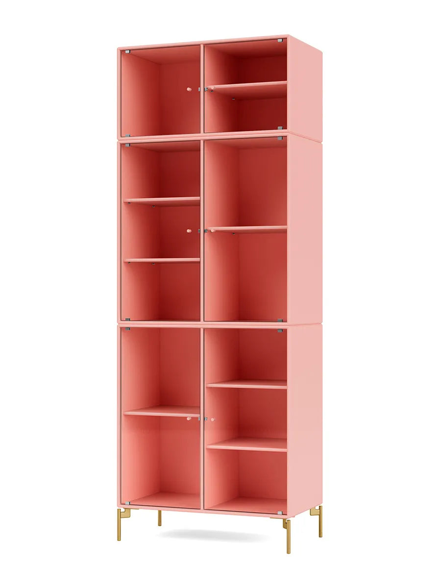 Ripple IV Vitrineskab, inkl. ben fra Montana