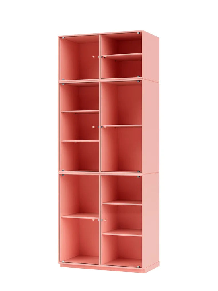 Ripple IV Vitrineskab, inkl. sokkel fra Montana