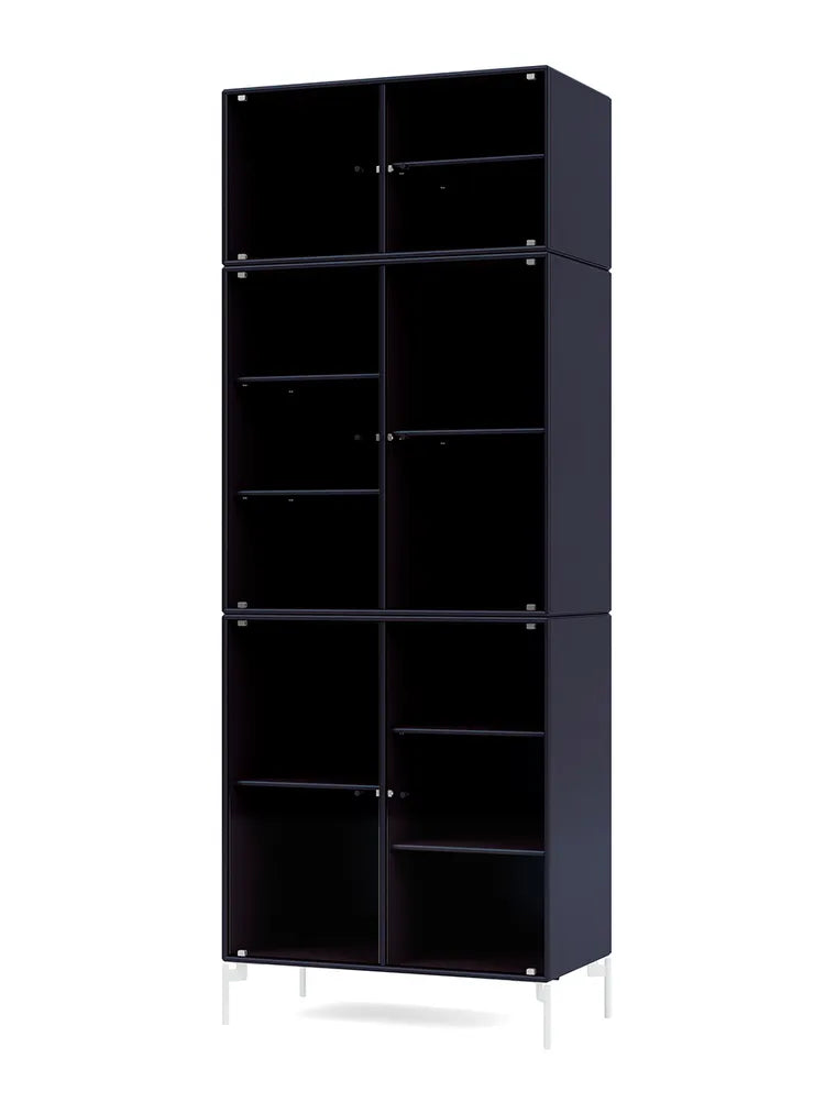 Ripple IV Vitrineskab, inkl. ben fra Montana