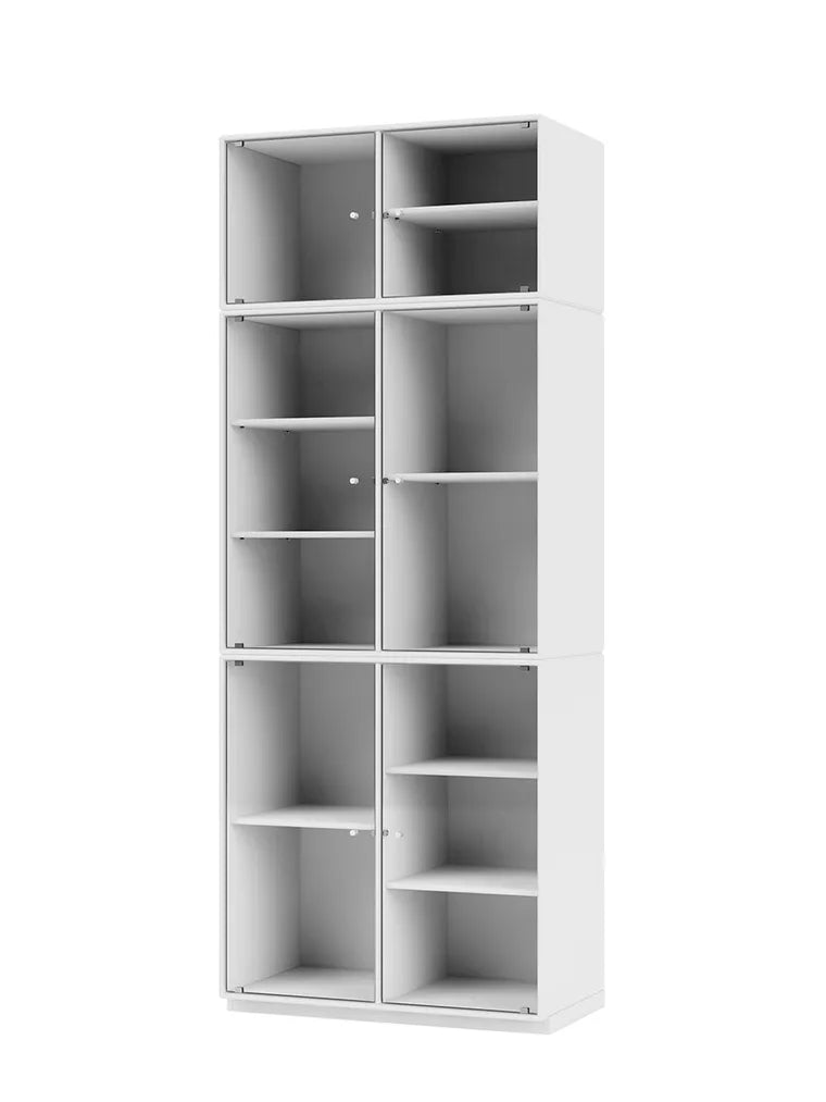 Ripple IV Vitrineskab, inkl. sokkel fra Montana