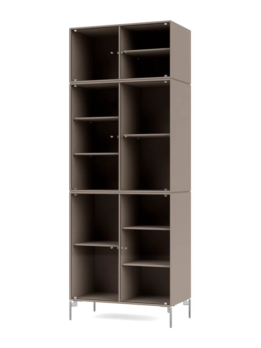 Ripple IV Vitrineskab, inkl. ben fra Montana