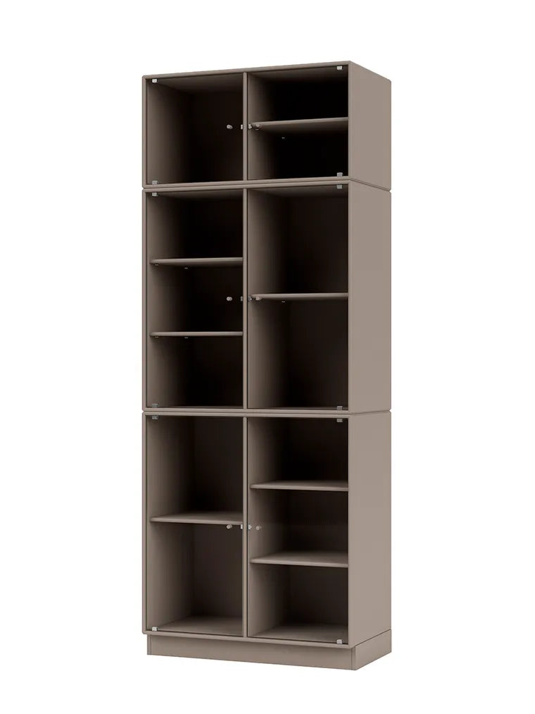 Ripple IV Vitrineskab, inkl. sokkel fra Montana