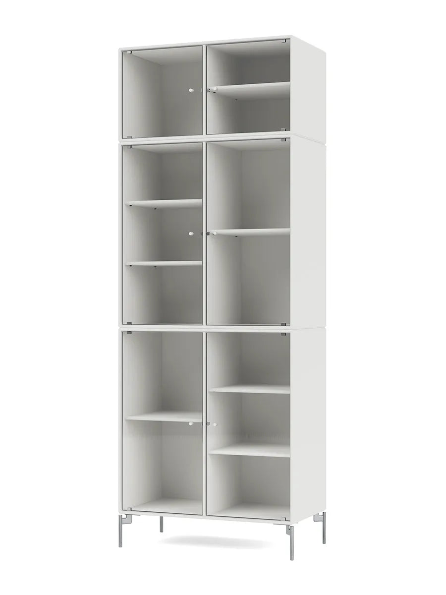 Ripple IV Vitrineskab, inkl. ben fra Montana