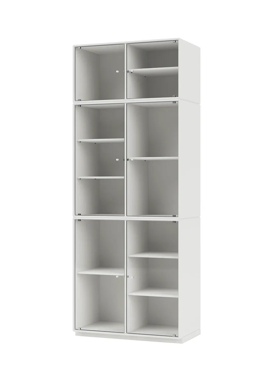 Ripple IV Vitrineskab, inkl. sokkel fra Montana