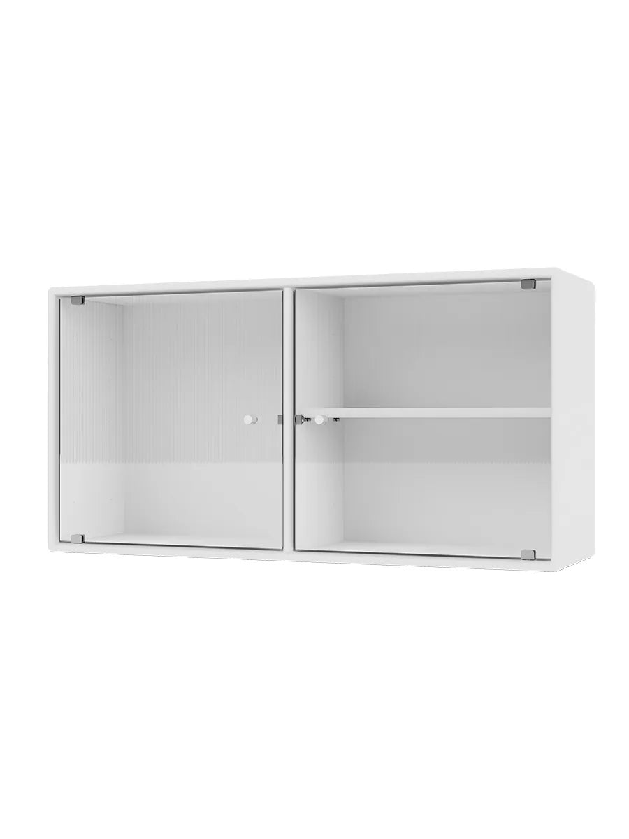 Ripple I Vitrineskab fra Montana - New white - Jacobsen Plus