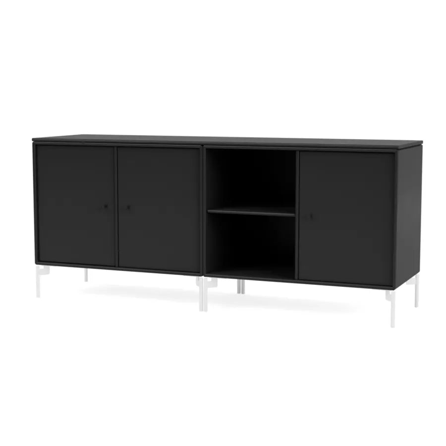 Save Skænk, inkl. ben fra Montana - Black / Snow - Jacobsen Plus