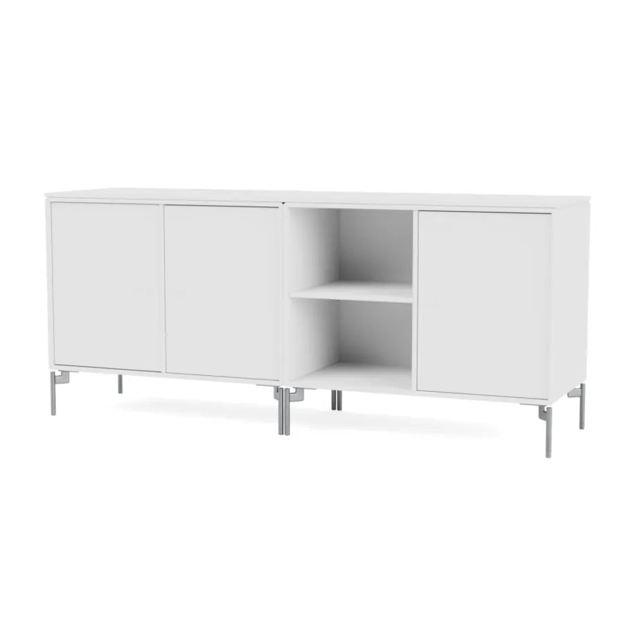 Save Skænk, inkl. ben fra Montana - New white / Krom - Jacobsen Plus