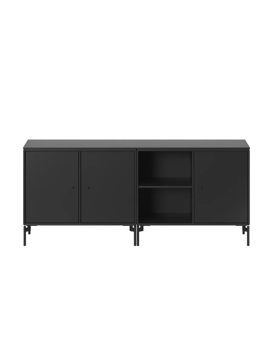 Save Skænk, inkl. ben fra Montana - Black / Black - Jacobsen Plus