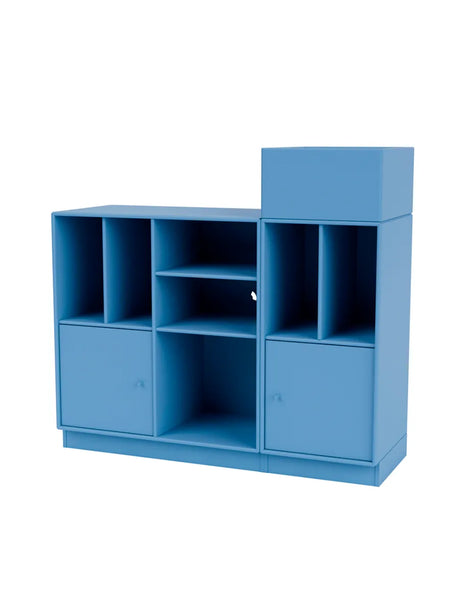 Spin III Modul fra Montana - Azure / Inkl. sokkel 7 cm - Jacobsen Plus