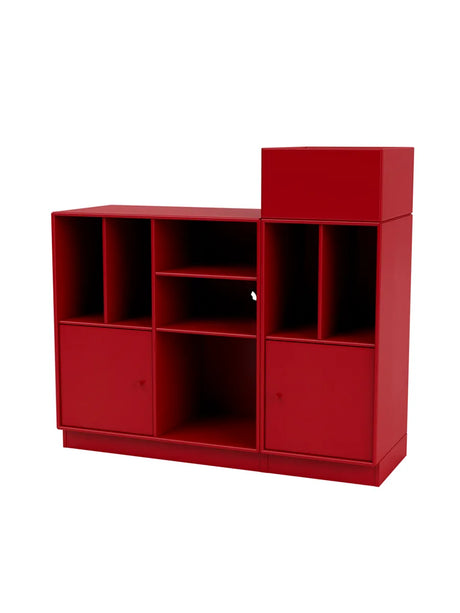 Spin III Modul fra Montana - Beetroot / Inkl. sokkel 7 cm - Jacobsen Plus