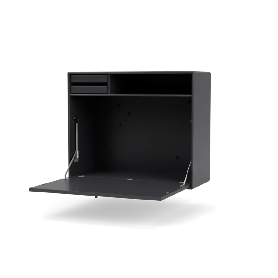 Studio Sekretær Med Opslagstavle fra Montana - Anthracite - Jacobsen Plus
